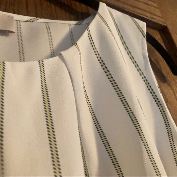 LOFT Outlet Pleated Neck Shell - Picture 8 of 10